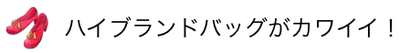 ハイブランドバッグがカワイイ！